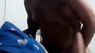 my face of pleasure when giving cute milk to this brunette