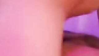 Banging a bottom on his bedroom floor