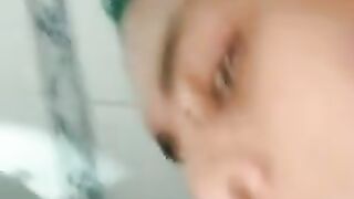 I suck it in my bathroom