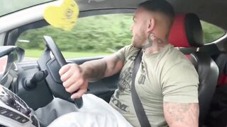 Str8 lad Caught public wanking
