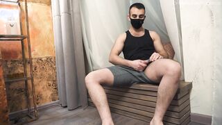 Str8 Turkish hunk Emil emotionally jerks off his big cock OnlyFans/WorldStudZ