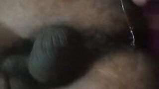 Bisexual man gets hard fucked by a little cock man