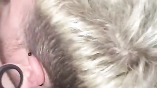 Str8 man gets first gay blow job