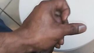 Quick Jerk And Cum In Best Friends Bathroom