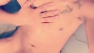 Boyfriend blow job with wax play on big bbc