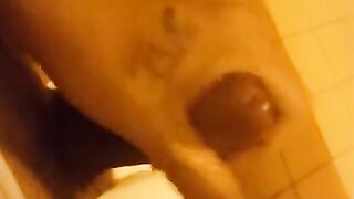 Caught jacking off