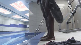 Nude swim with Joss lescaf