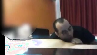 Sucking off my boss and he penetrates me !!!!!!!