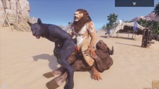 Wild Life / Gay Furry Group Sex