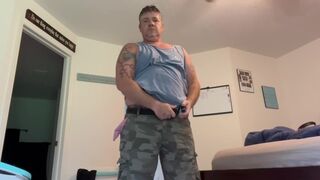 Reverse striptease, who wants to plow dad bod?