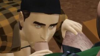 Truckstop Slut Service Twink Part 1 Dirty talk - Sims 4