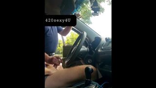 Straight married dude giving a helping hand