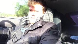 Wanking In Car