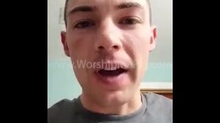 Army Olderman Jason Verbal Humiliation with watersports
