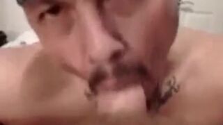 Me sucking off my str8 homie
