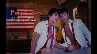 Yaoi Men' love, Asian college twinks plow all night