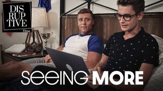 Closeted Stud Seduces Nerdy Boy During Study Session - Justin Matthews, Trevor Harris - TrueMale