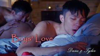 Asian twink Tyler bangs his sexy Korean twink boyfriend