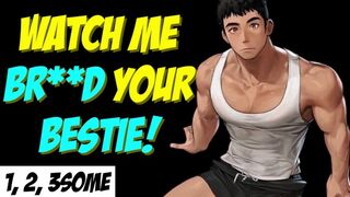 Step Brother BAREBACKS You In Front Of Your Best friend M4M