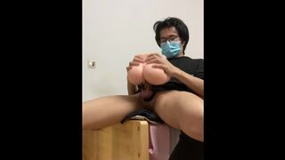 【CUM DIARY4】Would you like to be this big ass to spend the night with me and