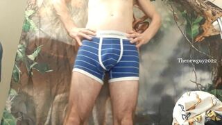 SEXY BRO trying on my new underwear! Which ones look good?