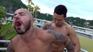 PETERFEVER Inked Hunk Travis Yukarin Barebacks Petrick Gercia