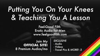 Your Big Dick Coach Puts You On Your Knees & Teaches You A Lesson [Facefuck] [Erotic