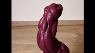 Anal sex with Bad Dragon Stan