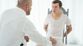 MasonicBoys - Intense dom sir strips and strokes submissive initiate