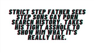 AUDIO FOR GAY MEN: Strict mans bro step father takes step sons asshole for watching gay