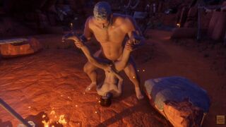 Wild Life / Huge Dude Screws Max at the Campfire
