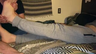ARAB DICK DEEP THROAT SWALLOWED AND RIMMED WITH FEET LICKED