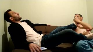 Jesse's first footjob