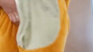 Mature give me an enema in nappy because I pee the bed last night