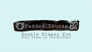 Double Nappy Fun Full Vid on JFF ABDL