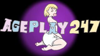 ageplay247: turning psycho into dick craving nappy slut trailer