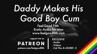 Gentle Daddy Makes His Good Twink Cum PREVIEW Gay Dirty Talk Erotic Audio for Bros