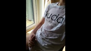 Pissing in my ripped pants