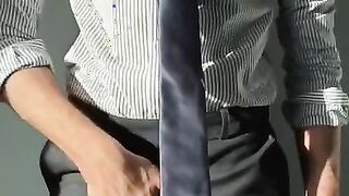 SUIT AND CUMSHOT