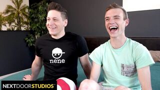 Dalton Riley's Big Dick Destroys Scott Finn's Juicy Ass - NextDoorStudios