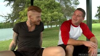 Muscle Hunk Master Bangs His Friend & Rims His Ass 4 A