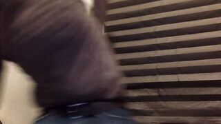 Dude Stripped by Friends and Jerks Off