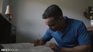 Nerdy Roommate Studies Biology Exam On Popular Stud
