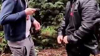 outdoor piss fun