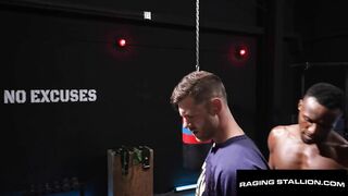 RagingStallion - Sweaty Stud Rails Hairy Jock