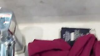 Cumming on stained panties