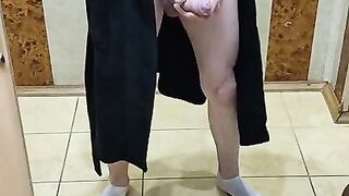 Boytoy handjob big dick while poured all the cum