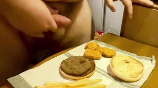 A meal fit for a cum eating gooner