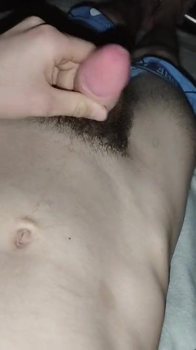 Teen young twink solo play with penis