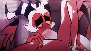 Helluva Boss Blitzo fucking gay Moxxie